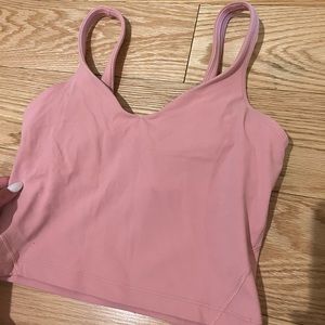 Lululemon align pink tank size 4 in perfect condition